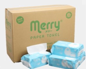 【ケース販売】メリータオル 300枚×25束 【ケース販売】メリータオル 300枚×25束