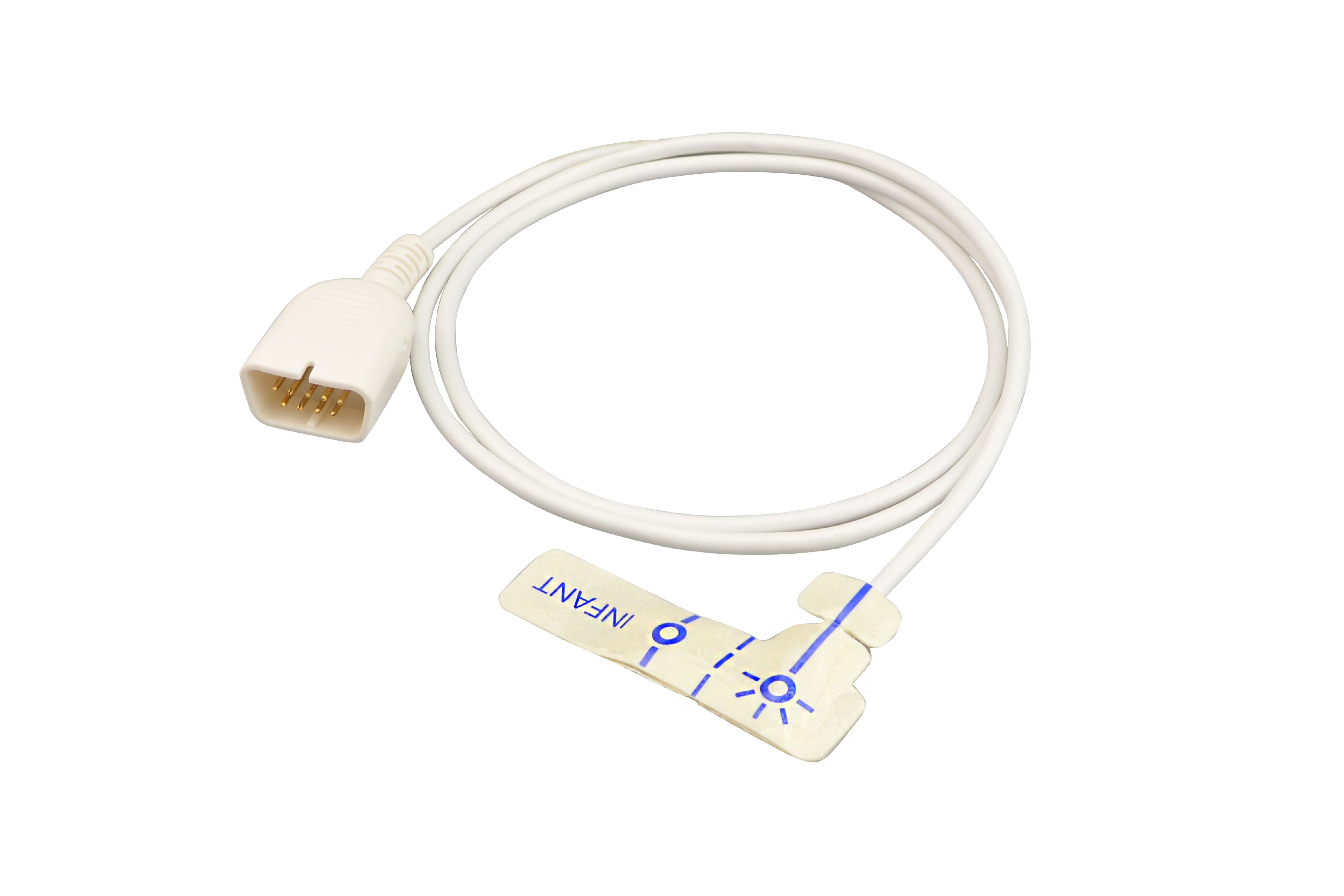 日本光電製 互換品 ディスポSpO2プローブ クリンパルS0005L-L160(幼児用) 日本光電製 互換品 ディスポSpO2プローブ クリンパルS0005L-L160(幼児用)