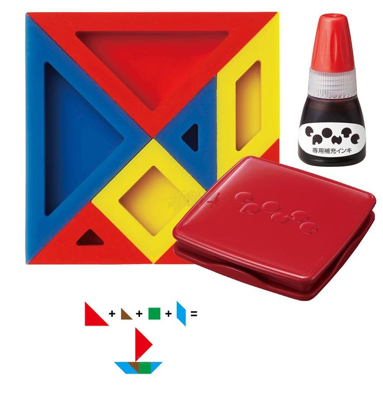 エポンテ パズルスタンプ / ZEP-PZ-R 赤セット エポンテ パズルスタンプ / ZEP-PZ-R 赤セット