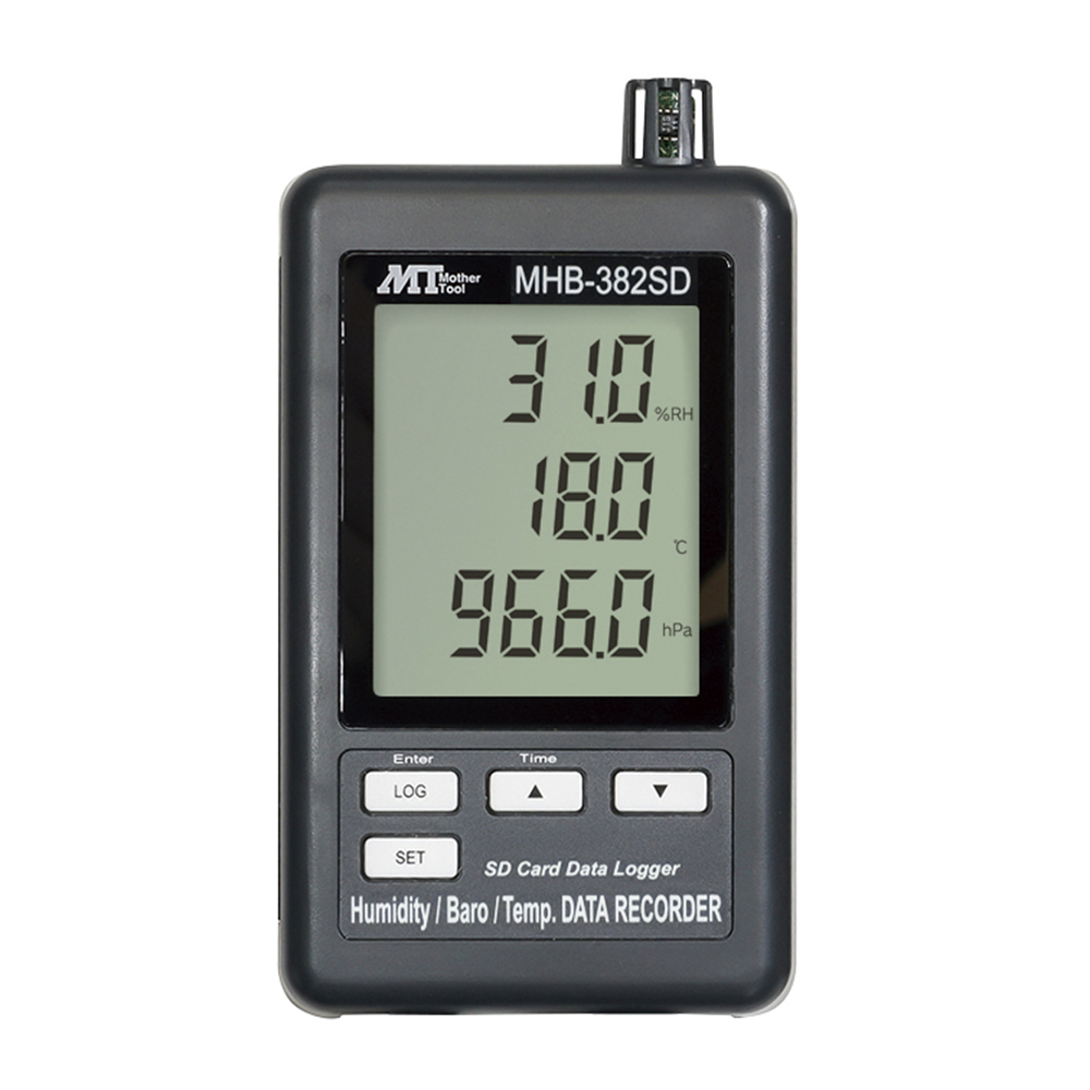 データロガデジタル MHB-382SD（温度・相対湿度・大気圧計） MHB-382SD（温・湿度・大気圧計）