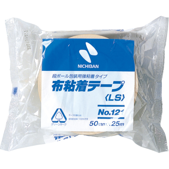 「ニチバン」布粘着テープ(黄土) 121 50mmX25m 121-50 「ニチバン」布粘着テープ(黄土) 121 50mmX25m 121-50