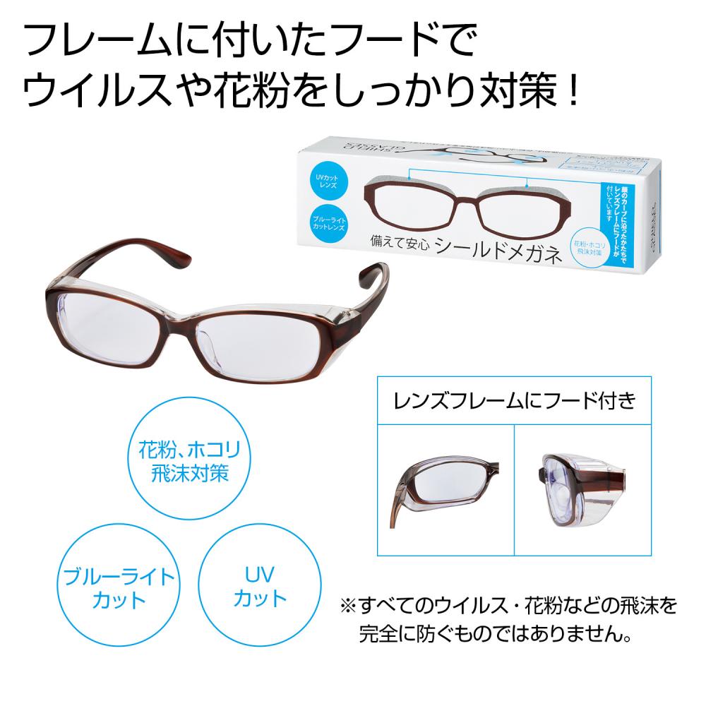 備えて安心 シールドメガネ 備えて安心 シールドメガネ