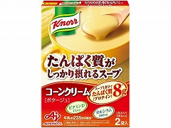 味の素 クノール たんぱく質がしっかり摂れるコーンクリーム 58.4g x10 味の素 クノール たんぱく質がしっかり摂れるコーンクリーム 58.4g x10