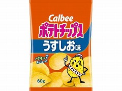 カルビー ポテトチップス うすしお味 60g x12 カルビー ポテトチップス うすしお味 60g x12