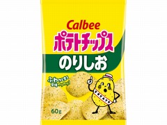 カルビー ポテトチップス のりしお 60g x12