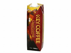 キーコーヒー リキッドコーヒー テトラプリズマ無糖 1000ml x6