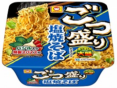 マルちゃん ごつ盛り塩焼そば カップ 156g x12