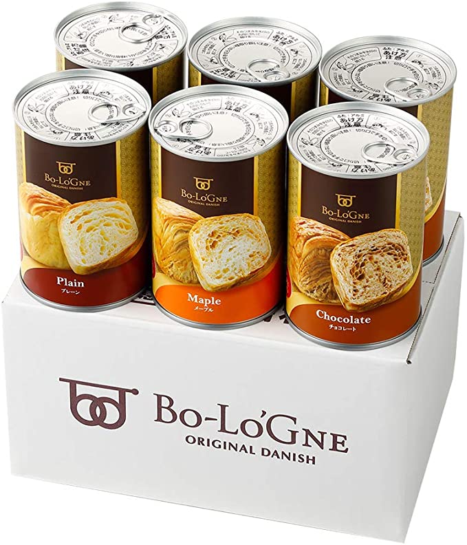 缶deボローニャ メープル味　72缶　　長期保存可能　高級デニッシュパン　　
