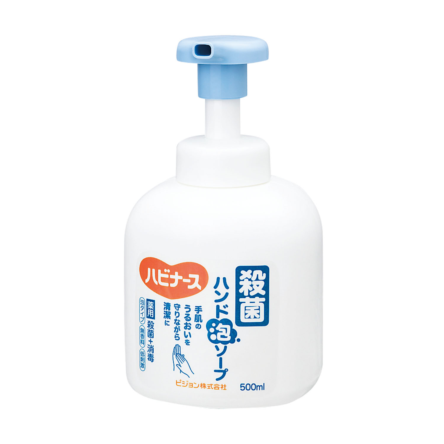 ハビナース 殺菌ハンド泡ソープ 11032(500ML) ハビナース 殺菌ハンド泡ソープ 11032(500ML)