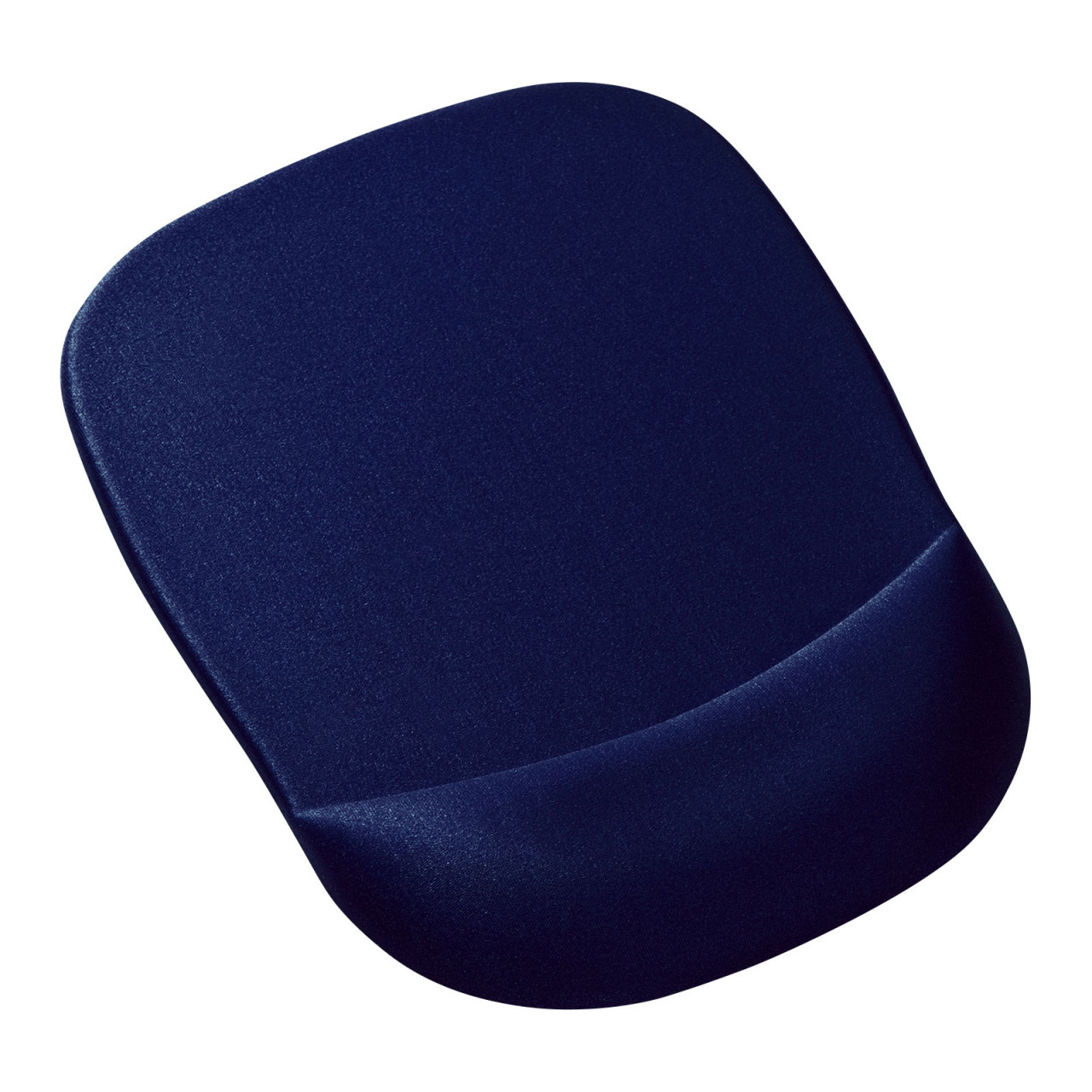 低反発リストレスト付きマウスパッド(ブルー）