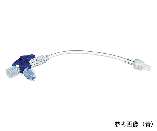 ディスコフィックスC バルブ付 (ニードルレスバルブ付三方活栓) 白3バー360° 延長チューブ100mm ディスコフィックスC バルブ付 (ニードルレスバルブ付三方活栓) 白3バー360° 延長チューブ100mm