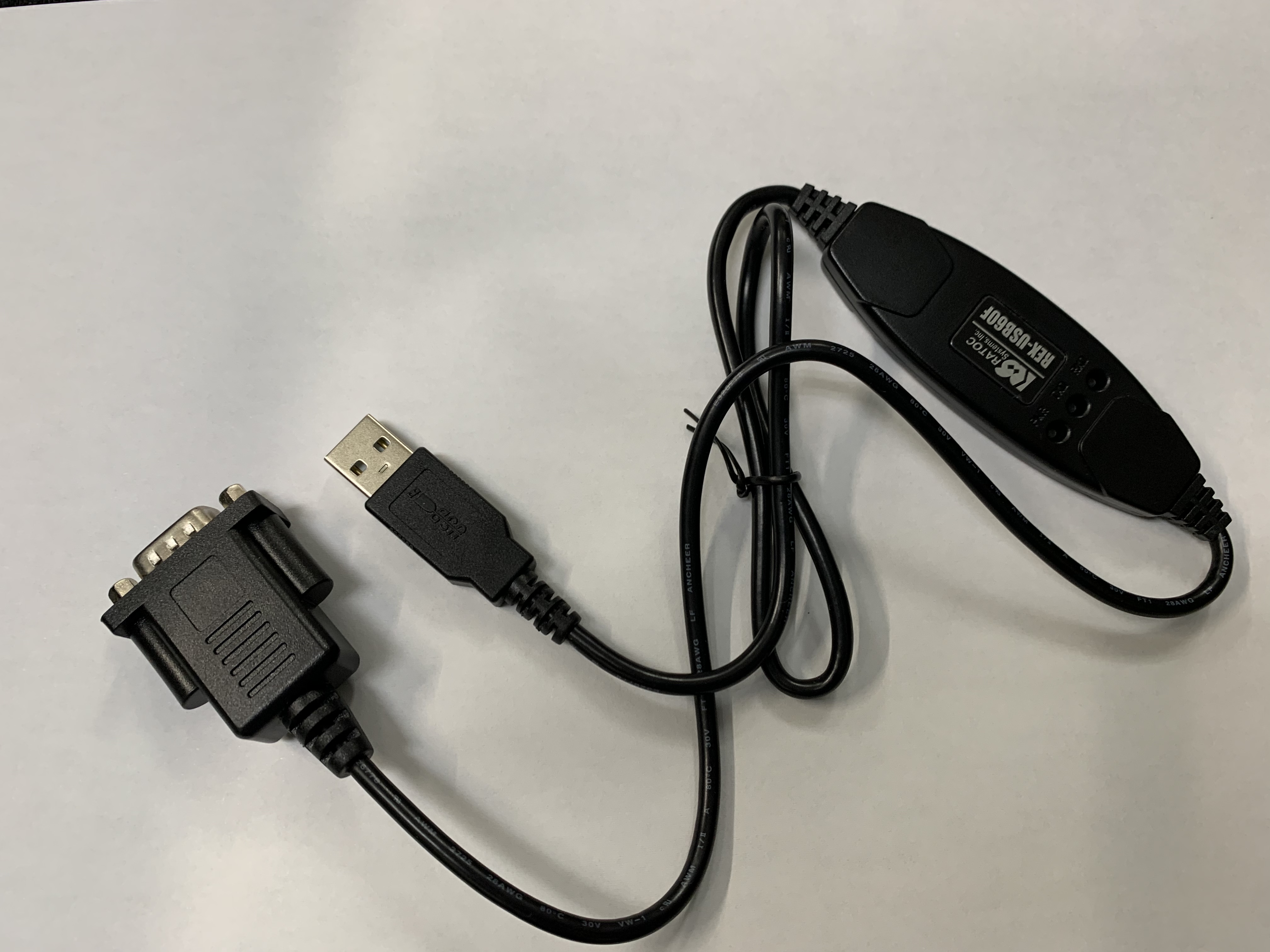 USB-232C変換アダプタ（REX-USB60F） - ウインドウを閉じる