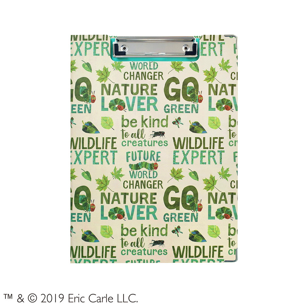 エリックカールクリップボードNATURE LOVERグリーン エリックカールクリップボードNATURE LOVERグリーン