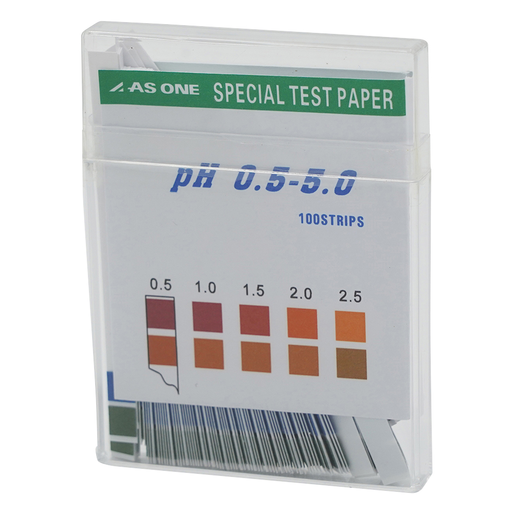 pH試験紙 スティック pH0.5-5.0