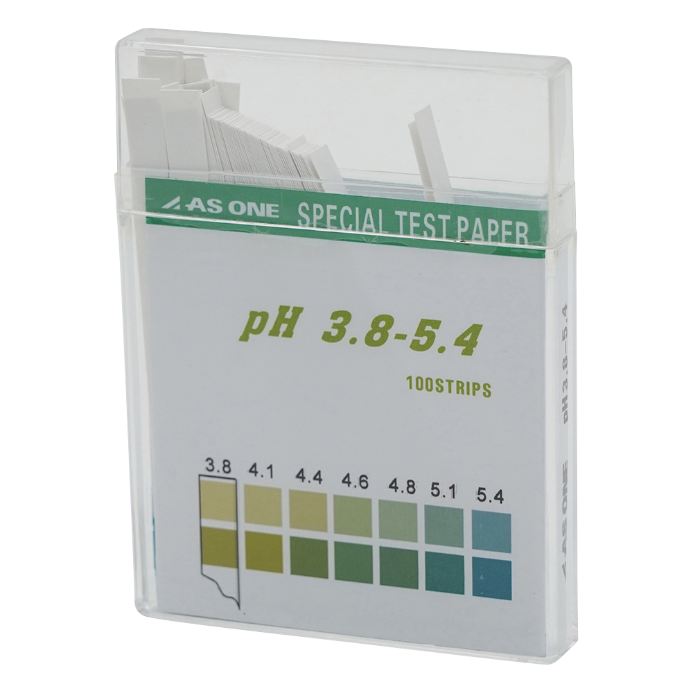 pH試験紙 スティック pH3.8-5.4