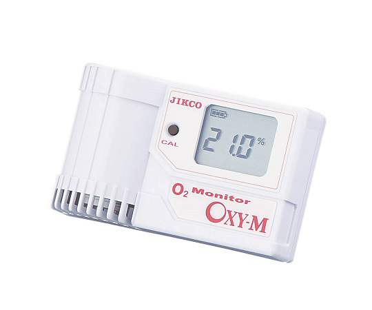 高濃度酸素濃度計（オキシーメディ） センサー内蔵型 校正証明書付 OXY-1-M