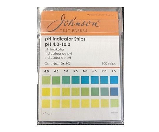 pH試験紙 pH4.0〜10.0 106.3C