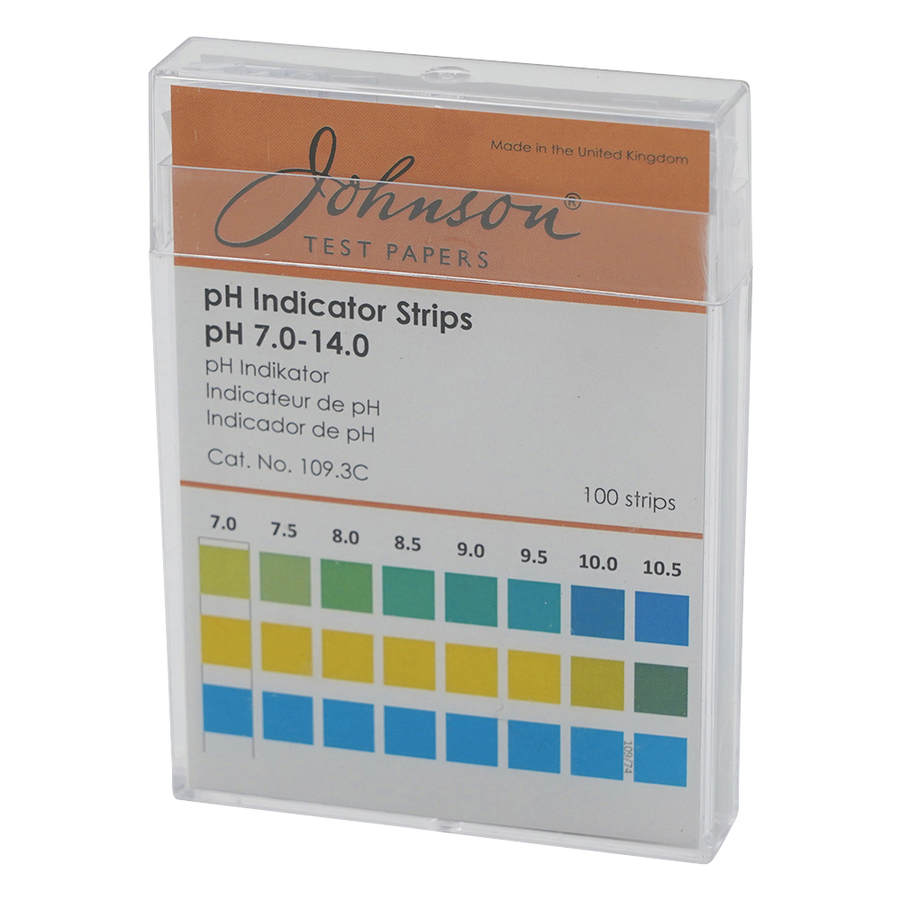pH試験紙 pH7.0〜14.0 109.3C