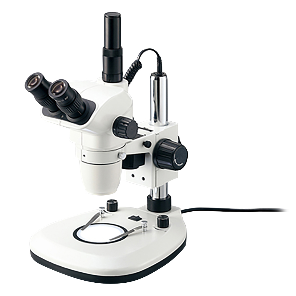 ズーム双眼実体顕微鏡（LED照明付き） 三眼 SZ-8003