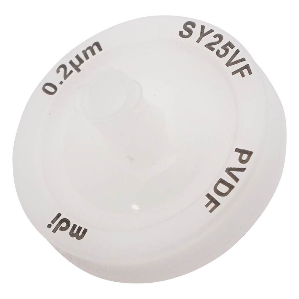 シリンジフィルター PVDF φ25mm/0.2um SYVF0601MNXX104