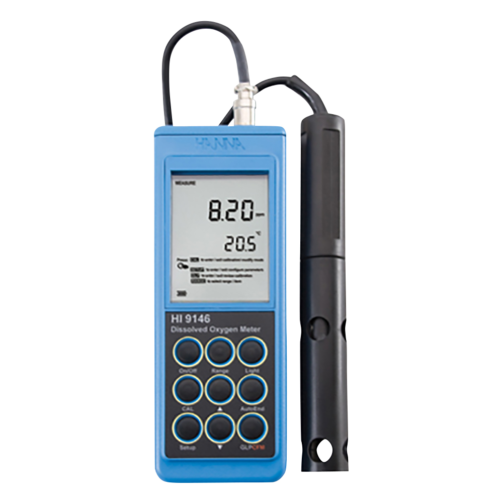 溶存酸素計（日常防水型） HI9146-10N
