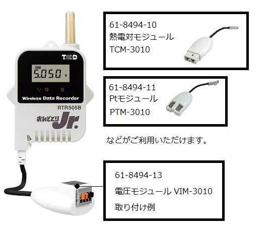 ワイヤレスデータロガー 1ch おんどとりRTR500Bシリーズ 子機 RTR-505B