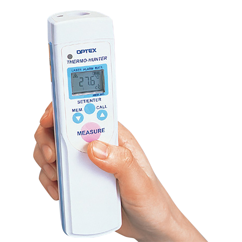 防水型非接触温度計 校正証明書付 PT-7LD