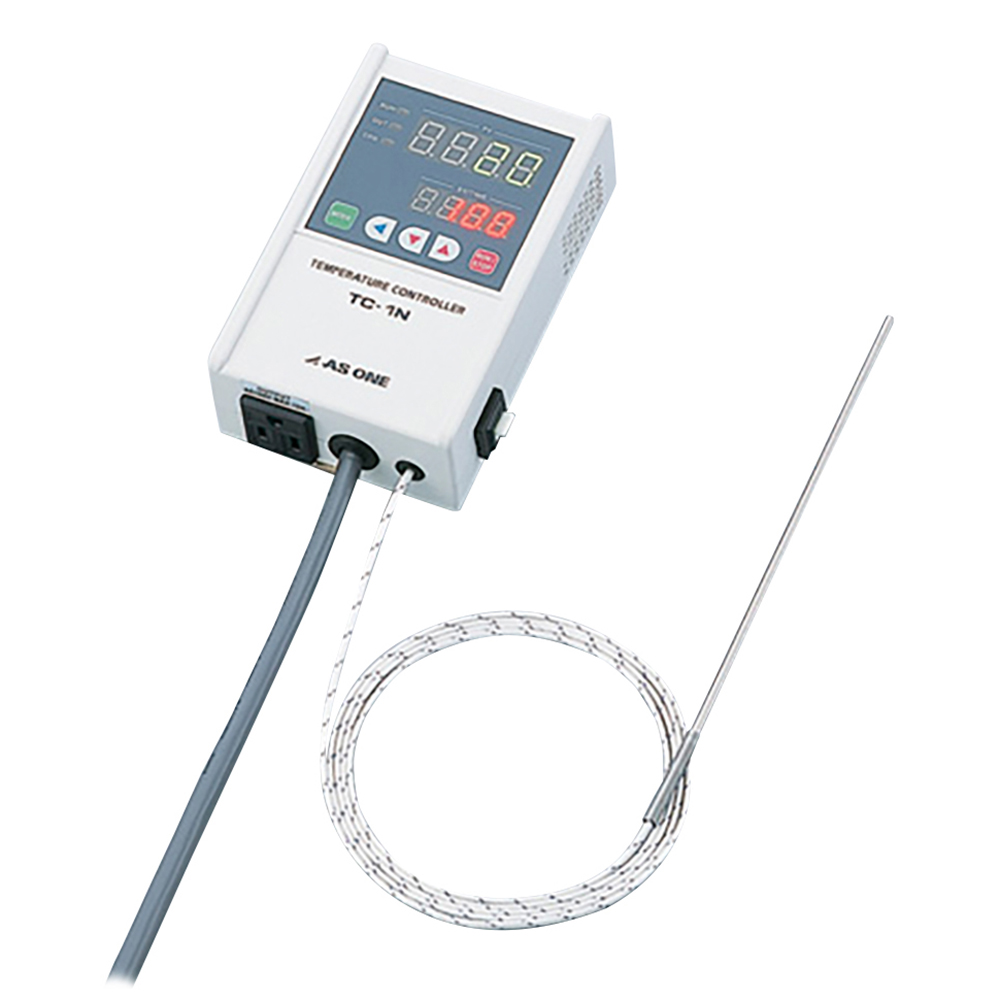 デジタル温度調節器（タイマー機能付） -100〜600℃ 校正証明書付 TC-1NK