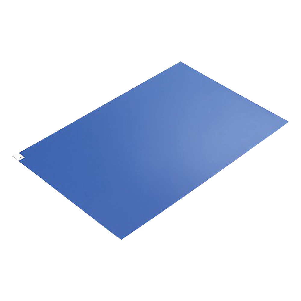 エコノミー粘着マット（強粘着タイプ） 青 450×900