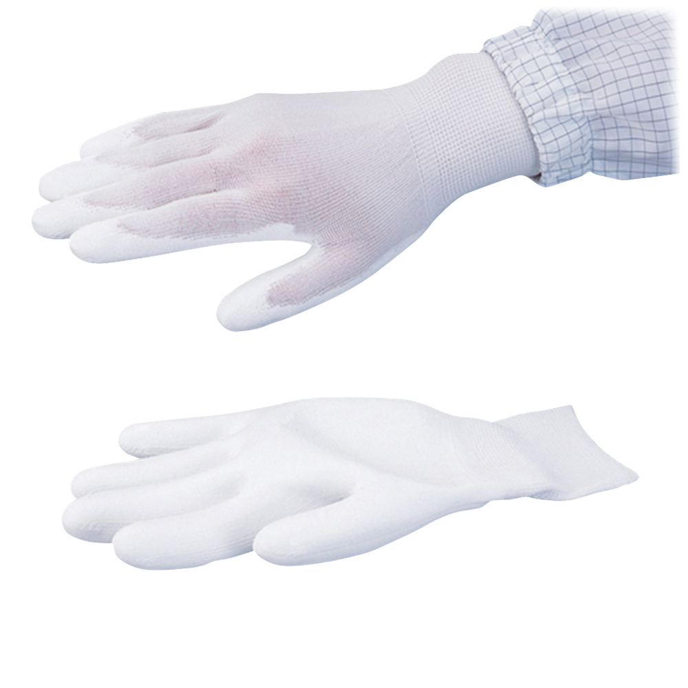PUコートナイロン手袋（手の平コート） 5双入 L