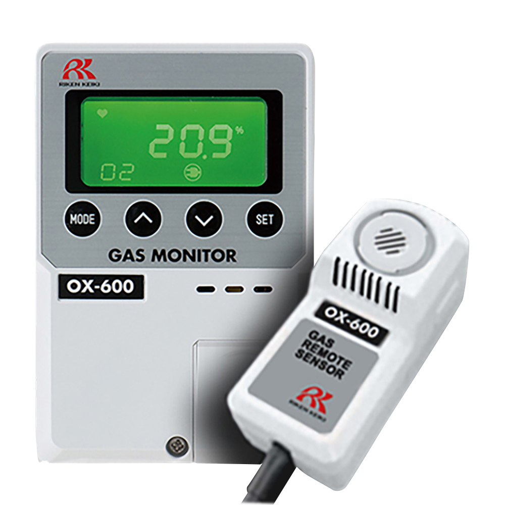 小型酸素モニターOX-600-10 リモート10m型（乾電池仕様） OX-600-10・BT