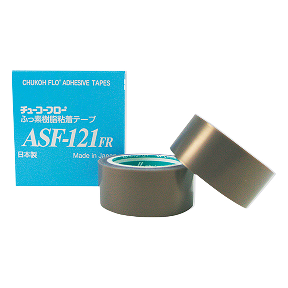 チューコーフロー（R）フッ素樹脂フィルム粘着テープ ASF-121FR 25mm×10m×0.23mm