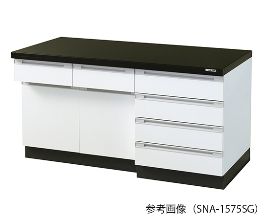 【特大品】サイド実験台 （木製・アイランドタイプ） 900×600×800 mm SNA-960SG