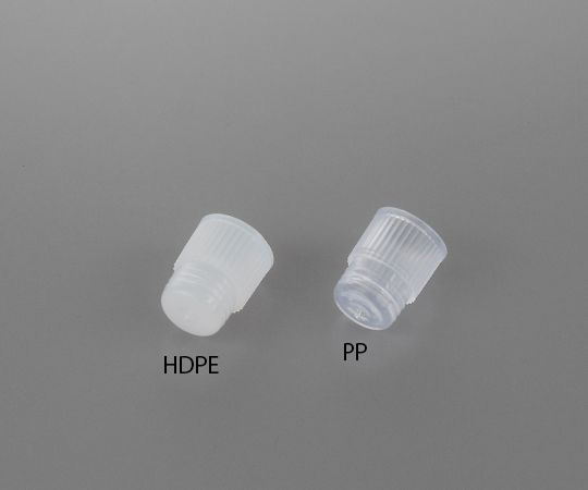 RIAバイアル（透明） キャップ用HDPE（白） P10304