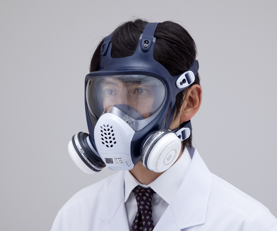 防毒マスク（低濃度用0.1％以下） Mサイズ GM185-1（M）