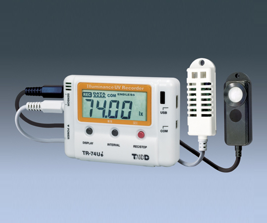 紫外線・照度・温湿度データロガー TR-74Ui