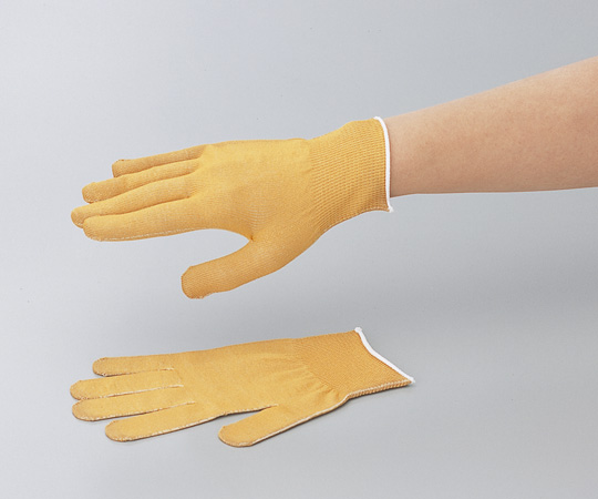 保護用インナー手袋（ザイロン（R）） Mサイズ 10双入 MZ670
