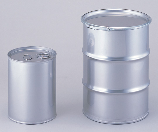 【大型品】ステンレスドラム缶容器 クローズ缶200L OM1108-04