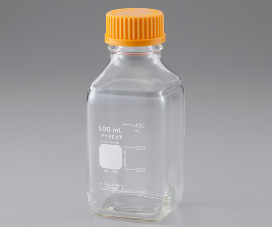 メディウム瓶角型（PYREX（R）） 100mL 1396-100