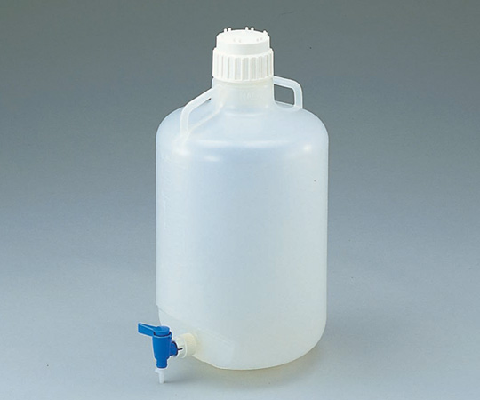 ナルゲン活栓付丸型瓶（PP製） 8319 10L 8319-0020