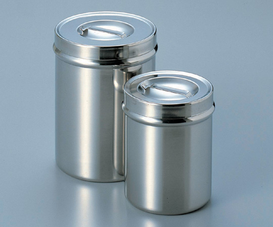 ステン万能缶 （フタ取手付き） φ120×150mm
