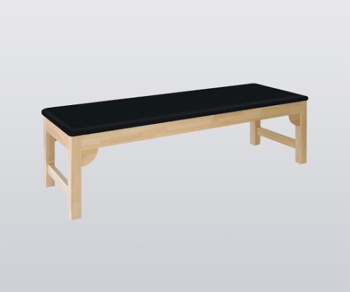 木製診察台黒 600×1800×600 木製診察台黒 600×1800×600