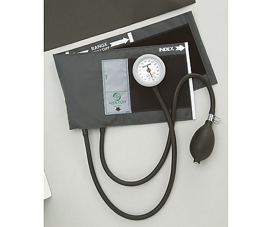 ギヤフリーアネロイド血圧計　グレー
