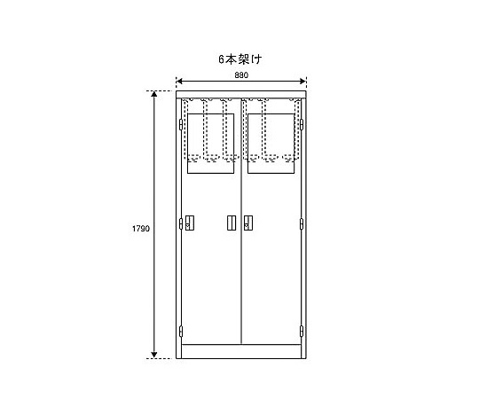 内視鏡キャビネット　ＤＭ−ＦＳ−６ - ウインドウを閉じる