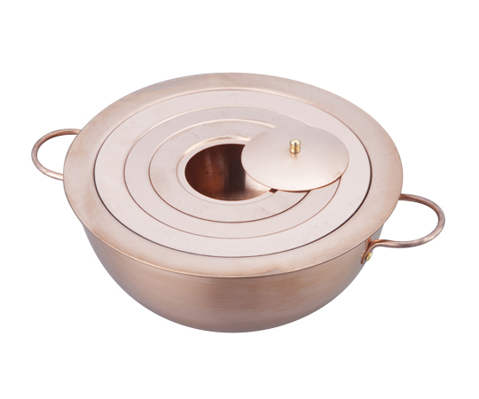 湯煎器(銅製ウオーターバス) 直径180mm 湯煎器（銅製ウオーターバス） φ210mm [1-1516-03] - 13,186円