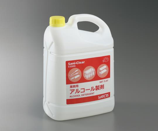 業務用アルコール製剤 Sani-Clear （サニクリア） 5L×1本入 E5000