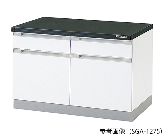 【特大品】サイド実験台 木製タイプ （2400×750×800mm） SGA-2475