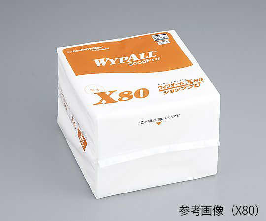ワイプオールX80 クロスライク 4つ折りタイプ 50枚×12袋 60585（X80）