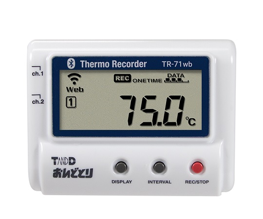 温度記録計 おんどとり（無線LAN） 校正証明書付 TR71A - ウインドウを閉じる