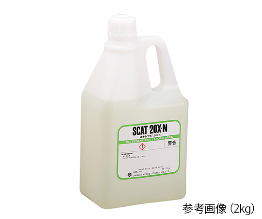 液体洗浄剤 スキャット（R） 中性・無リン 20kg 20X-N